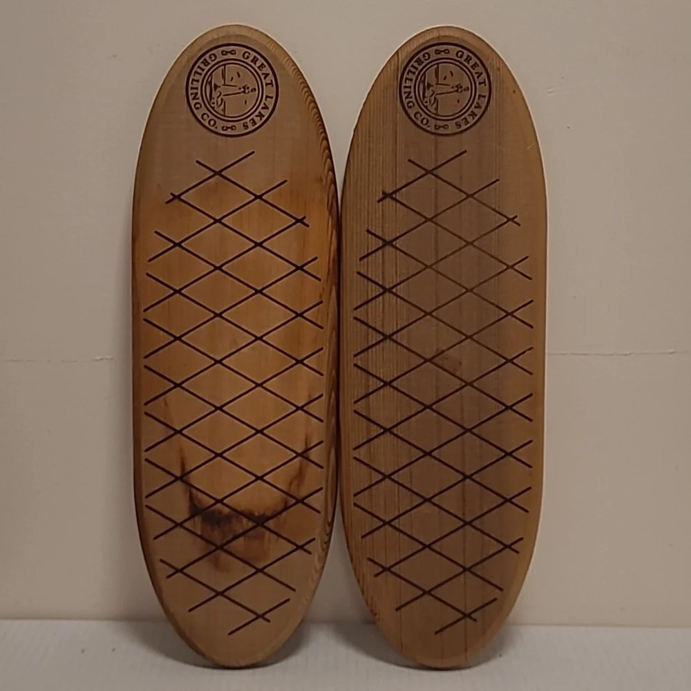 Pair of Great Lakes Grilling Company Grilling Planks
